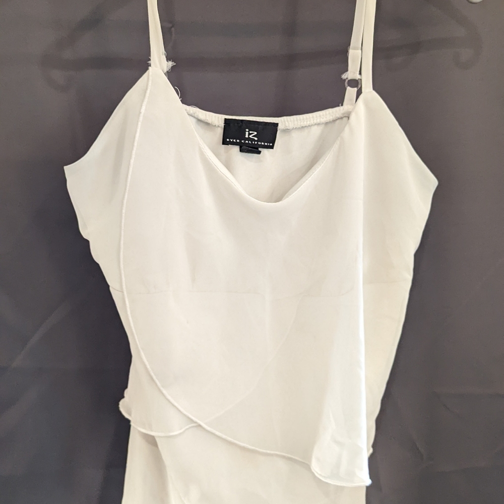 Women's satin dress top large